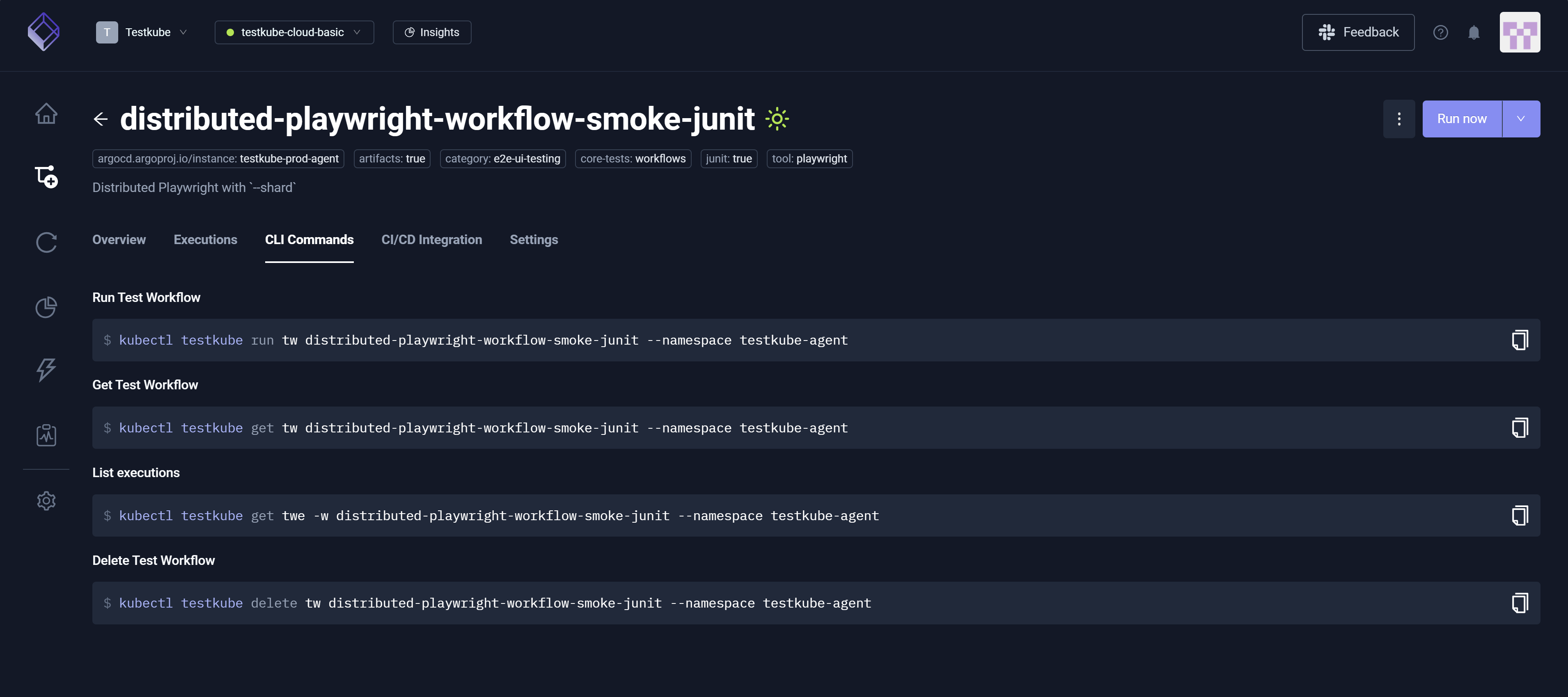CLI Commands